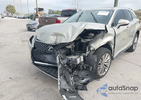 2020 Lexus Rx 350L Luxury z USA, uszkodzony, nr VIN JTJJZKEA4L2017901